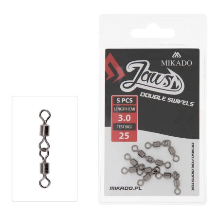 Mikado - Swivel Jaws Double Swivels - 25kg