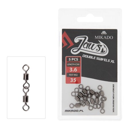 Mikado - Swivel Jaws Double Swivels - 35kg