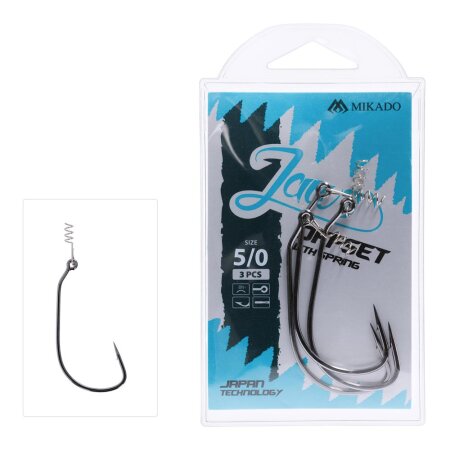 Mikado - Hook Jaws Offset With Screw - Size 2/0