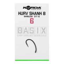 Korda - Basix Kurv Barbless - Size 6