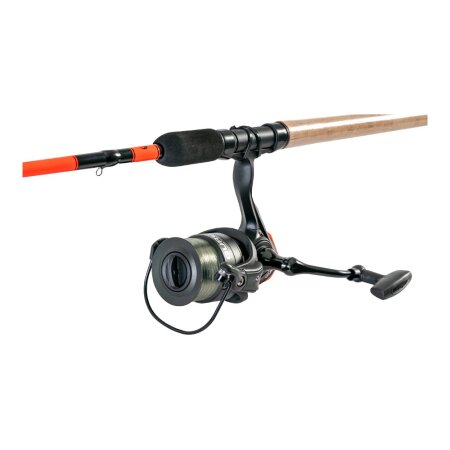 10ft fishing rod and reel Full Kit Portable Travel Spinning Pole Reel Lure Carry Bag Constructed with the finest top quality components Features 6 oversize guides allowing you to cast farther and straighter than any comparable surf rod Equipped with EVA foam grips for comfort when fighting the big ones Quality reel seat components provide maximum corrosion resistance Double wraps for the guides for durability The 10 length provides extra power and distance Lure wt Surf Fishing 10ft Spinning Rod