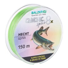 Balzer - Camtec Speci 8x Pike Chartreuse 150m - 0,18mm