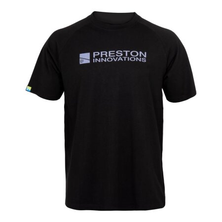 Preston - Lightweight Black Raglan T-Shirt