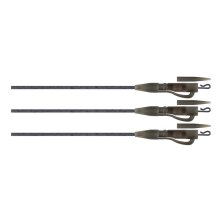 Fox - Edges Tubing Leadclip Ready Rigs Size 7 - Tungsten