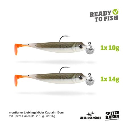 Lieblingsköder - Actionpack 10 cm