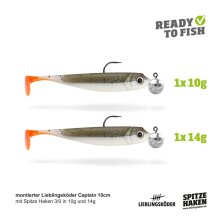 Lieblingsköder - Actionpack 10 cm - Captain