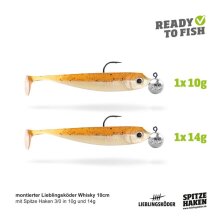 Lieblingsköder - Actionpack 10 cm - Whisky