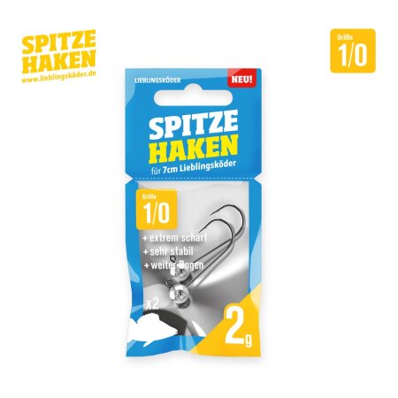 Lieblingsköder - Spitze Haken Gr.1/0