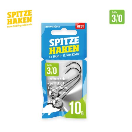 Lieblingsköder - Spitze Haken Gr.3/0 - 10g