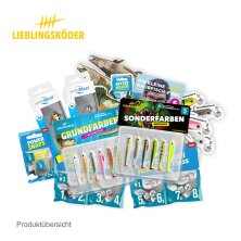 Lieblingsköder - Barschbox - Spinnköderset- Kunstköder | Jighaken | Snaps