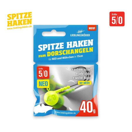 Lieblingsköder - Spitze Haken 5/0 NEO