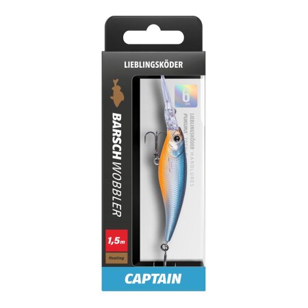 Lieblingsköder - Barschwobbler [BW 060 F1,5] - Captain