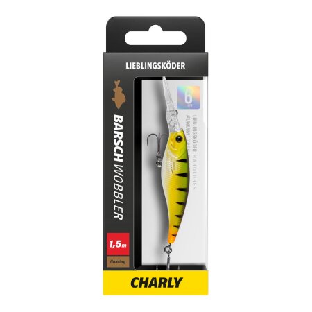 Lieblingsköder - Barschwobbler [BW 060 F1,5] - Charly