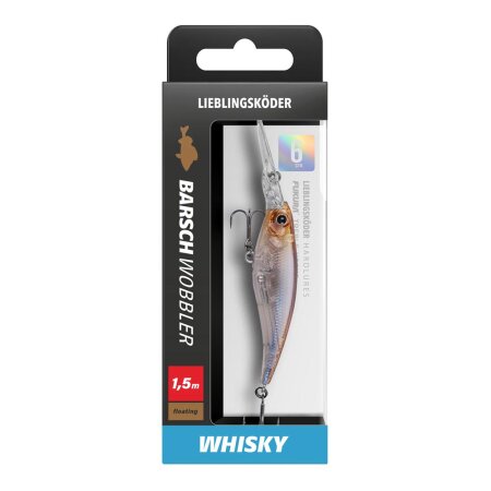 Lieblingsköder - Barschwobbler [BW 060 F1,5] - Whisky