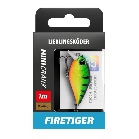 Lieblingsköder - Mini Crank [MC 035 F1] - Firetiger