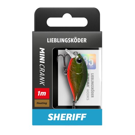 Lieblingsköder - Mini Crank [MC 035 F1] - Sheriff