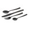 Fox - Cookware Black Stainless Cutlery Set