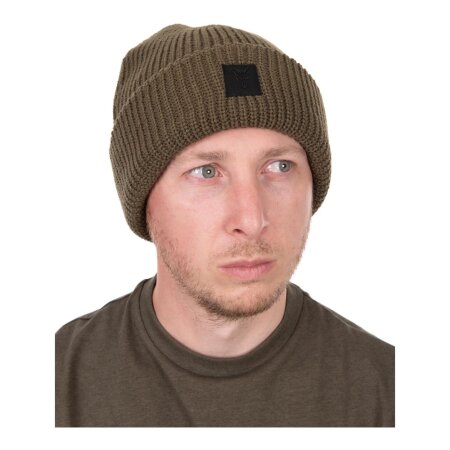 Fox - Olive Merino Blend Beanie Hat