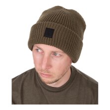 Fox - Olive Merino Blend Beanie Hat