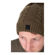 Fox - Khaki Knitted Bobble