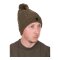 Fox - Khaki Knitted Bobble