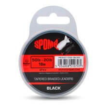 Spomb - Tapered Braided Leaders 50lb-20lb