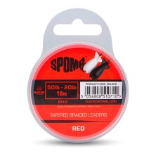 Spomb - Tapered Braided Leaders 50lb-20lb