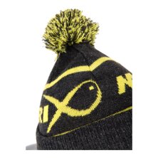 Fox Matrix - Lime & Grey Bobble Hat