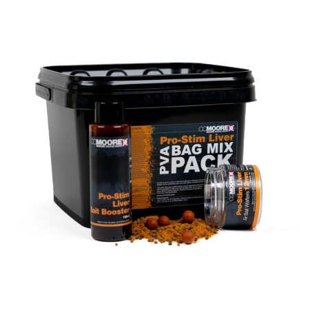 CC Moore - PVA Bag Mix Pack 1kg - Pro-Stim Liver