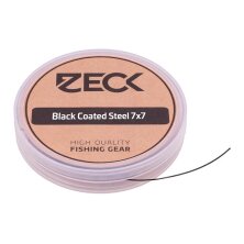Zeck Fishing - DB Black Coated Steel 7x7 - 12kg 10m