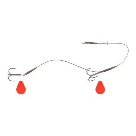 Zeck Fishing - DB Twin Treble Rig - Size 4