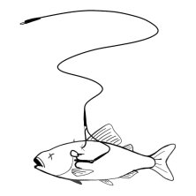 Zeck Fishing - DB Single Hook Size 2/0 & Treble Rig