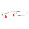 Zeck Fishing - DB Single Hook Size 2/0 & Treble Rig - Size 4