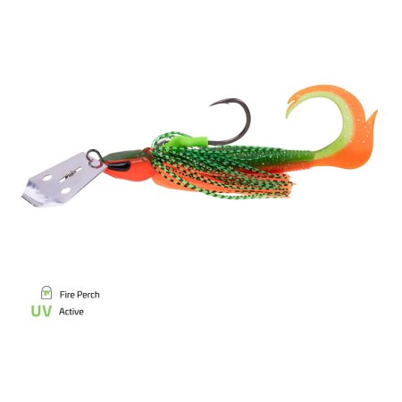 Zeck Fishing - Bladed Cat Jig XL-Blade - 50g - Fire Perch
