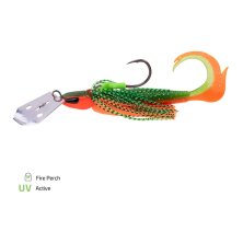Zeck Fishing - Bladed Cat Jig XL-Blade - 50g - Fire Perch