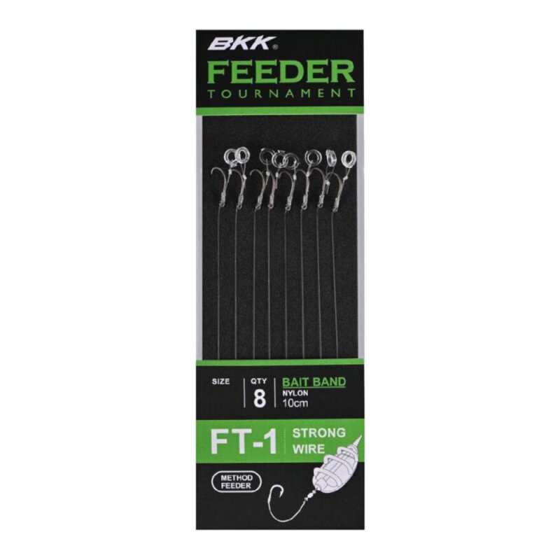 BKK - Feeder Tournament FT-1 Bait Band Rigs Superslide | MUR-TACKLE-S