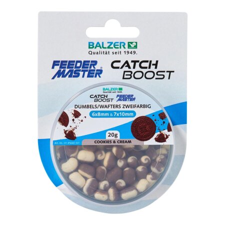 Balzer - Feedermaster Dumbells/Wafter 2-color 6x8mm and 7x10mm mixed