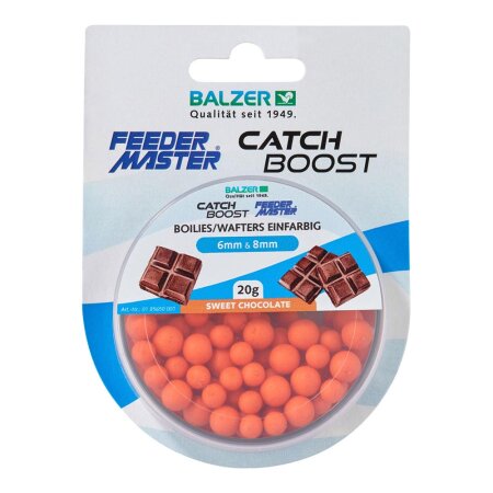 Balzer - Feedermaster Boilies/Wafter 1-color 6mm and 8mm mixed 20g