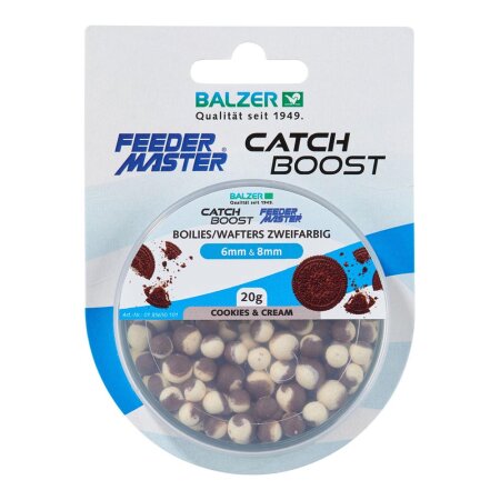 Balzer - Feedermaster Boilies/Wafter 2-color 6mm and 8mm mixed 20g