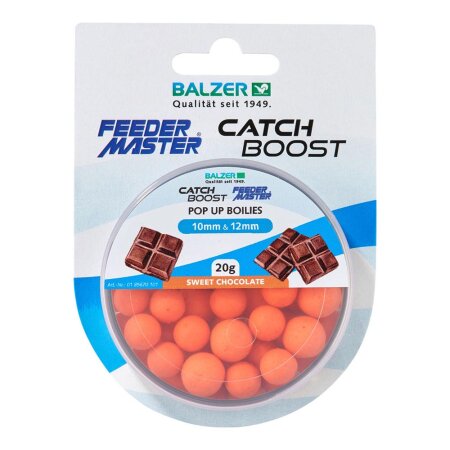 Balzer - Feedermaster Pop Up Boilies 10mm and 12mm mixed 20g