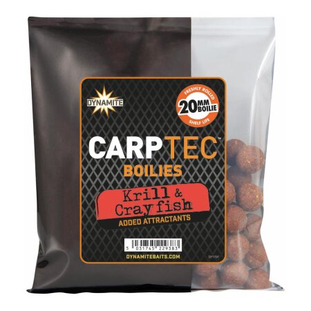 Dynamite Baits - Carptec Boilies 300g 20mm - Krill & Crayfish