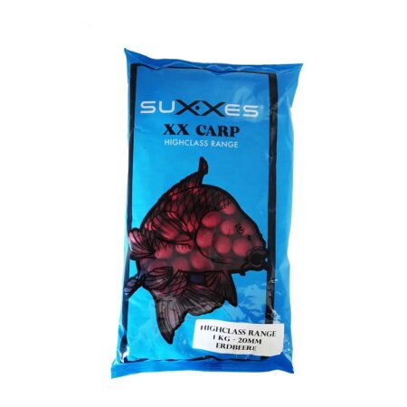 Suxxes - XX Carp HighClassRange 1kg 20mm - Erdbeere