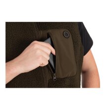 Fox - Olive Sherpa Hybrid Gilet