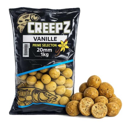 Creepz - Prime Selection Boilie 20mm 1kg - Vanille