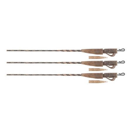 Fox - Edges Camo Submerge Lead Clip Leaders 3 Piece - 40lb