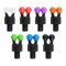 Fox - Black label Bobbin Clip x 3