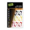 Fox - Edges Zig Aligna Kit Multi Sleeve Kit (3 yellow, 3 red and 3 black)