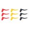 Fox - Edges Zig Aligna Kit Multi Sleeve Kit (3 yellow, 3 red and 3 black)