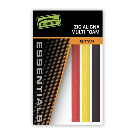 Fox - Edges Zig Aligna Kit Multi Foam Kit (yellow, red and black)