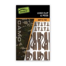 Fox - Edges Lead Clip + Pegs - Camo